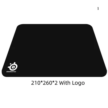 210 * 260 MM черна подложка против хлъзгане на мишката Удебелена удобна компютърна подложка за мишка Универсална гумена подложка за игра