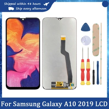 AiNiCole 6.2'' За Samsung Galaxy A10 LCD дисплей сензорен екран дигитайзер събрание A105 A105F SM-A105F LCD екран замяна