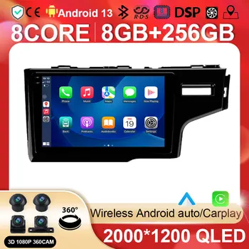 Android Car Radio Multimedia Video Player Navigation For Honda Jazz 3 2015-2020 Fit 3 GP GK 2013-2020 RHD BT 5.0 No 2din 2 din