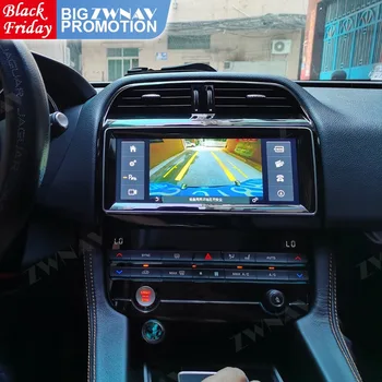 Android мултимедиен радиоприемник за Jaguar XE XEL 2016 2017 2018 GPS навигация Автоматично аудио стерео музикален видео плейър Head Unit