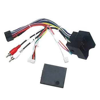 Car Audio 16PIN адаптер за захранващ кабел Audio Harness с Canbus Box за Mercedes Benz B200 / W211 / ML / Vito / Viano 2005-2011