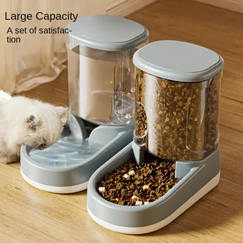 Dog Drinker Automatic Cat Drinker Dog Water Bottle Food Drinker Pet Feeding Bowl For Dogs And Cats Accessories