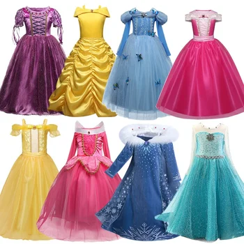 Encanto детски костюм за деца момиче 4 8 10 години косплей дрехи парти рокля принцеса рокли за момичета 2 рожден ден обличане