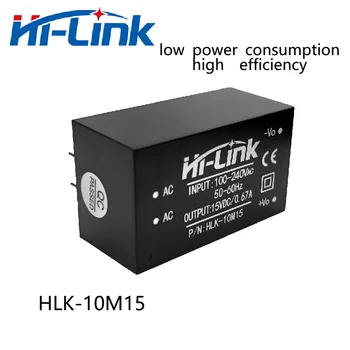 Hi-Link 15V10W660mA изход AC / DC конвертор модул HLK-10M15 ниска консумация на енергия висока ефективност висока надеждност