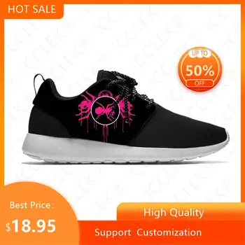 Hot Prodigy Емоционални щети Музикална група Рок Готините спортни обувки Дишащи мъжки дамски обувки за бягане Леки мрежести маратонки
