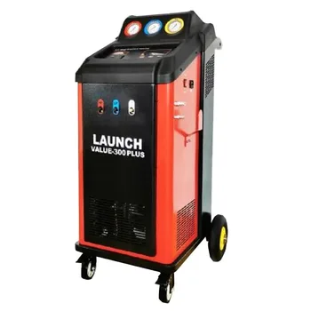 Launch Value-300 PLUS Напълно автоматична машина за възстановяване и пълнене на хладилен агент R134A и R1234YF
