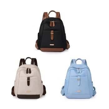 M6CC пътна чанта Двойна каишка за рамо чанта с голям капацитет за момиче студентска раница