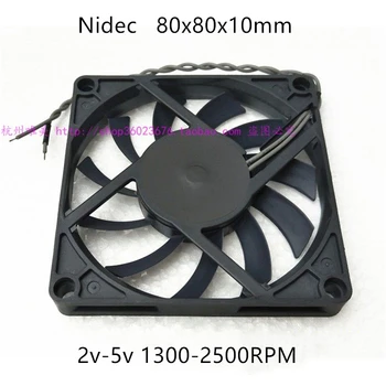 Nedic Fluid лагер 8010 80MM USB охлаждащ вентилатор 8cm 80 * 80 * 10mm вентилатор 5V 0.26A Super Silent вентилатор 2pin