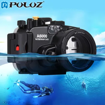 PULUZ 40m 1560inch 130ft дълбочина подводно плуване гмуркане случай водоустойчив камера чанта корпус случай за Sony A6000