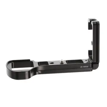 Quick Release L Plate Bracket Holder Hand Grip за цифров фотоапарат Sony Alpha A6500 за Arca Swiss RRS Tripod Ballhead