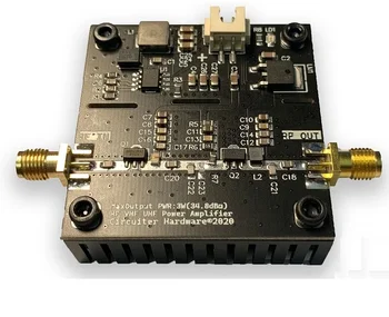 SBB5089 0.5 ~ 800MHz микровълнов усилвател на мощност VHF UHF RF усилвател на мощност 36dBm DC модул за широко захранващо напрежение