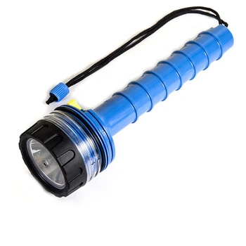 Scuba Diving Light Long Shot Salvage Light Professional Мощно фенерче, синьо