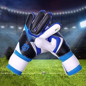 Soccer вратар ръкавици за деца възрастни сгъстяват латекс износоустойчиви против хлъзгане спортни защитни ръкавици футбол вратар ръкавици