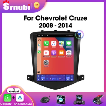 Srnubi За Chevrolet Cruze 2008-2014 Carplay Android 11 Car Radio Мултимедиен видео плейър Navigaion Head Unit Stereo 2Din Audio