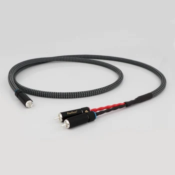 X404 RCA Y адаптер кабел субуфер Y кабел RCA 1Male към RCA 2Male сплитер кабел аудио сплитер дистрибутор конвертор