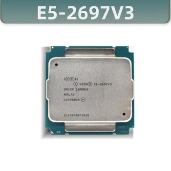 Xeon E5-2697 v3 E5 2697 v3 E5 2697v3 2.6 GHz Четиринадесет ядра Двадесет и осем нишки 35M 145W 22nm процесор LGA 2011-3