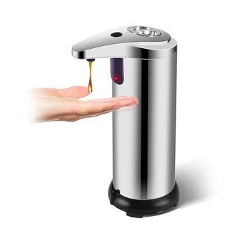 Автоматичен дозатор за сапун Дозатор за сапун без докосване, инфрачервен сензор за движение Интелигентен дозатор за сапун за ръце за кухненска баня
