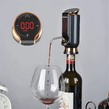 Автоматичен електрически декантер за вино Комплект свежи 10 дни USB зареждане Бърз аератор за вино Регулируем дозатор Автоматичен тирбушон