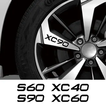 Автомобилни джанти винилови филмови стикери Decal за Volvo XC90 XC60 T6 S60 XC40 V40 V60 V50 S40 AWD V90 Car декор аксесоари