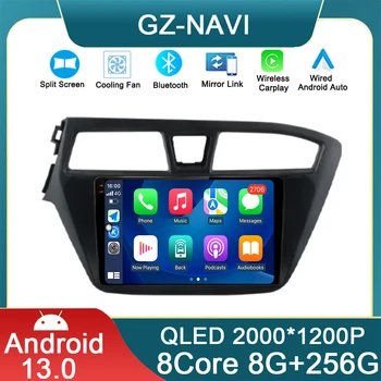 Видео GPS автомобилно радио за Hyundai I20 2014 - 2018 Android 13 Мултимедия Автоматично радио Безжичен плейър CarPlayer 4G WIFI