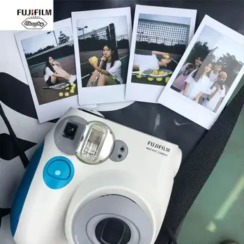 Детски детски подарък за рожден ден Истински Fuji Fujifilm Instax Mini 7s камера за незабавен печат Фото филм Моментна снимка Камера за снимане