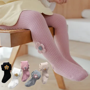 Детски чорапогащник, Bowknot, Бебешки чорапи, Чорапогащник, Трикотажни Момичета Чорапогащник