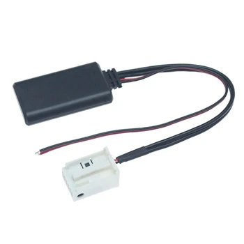 Износоустойчив автомобилен аудио кабел 12Pin AUX-in жица Bluetooth-съвместим адаптер съвместим с Peugeot 207 Citroen