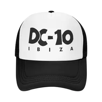 Класически унисекс DC-10 IBIZA Club Trucker Hat Възрастен Регулируема бейзболна шапка Мъже Жени Хип-хоп Snapback Шапки