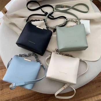 Модни жени голяма пазарска чанта дизайнер висококачествена кожа дами чанта верига рамо crossbody чанта женски пазаруване пратеник чанта