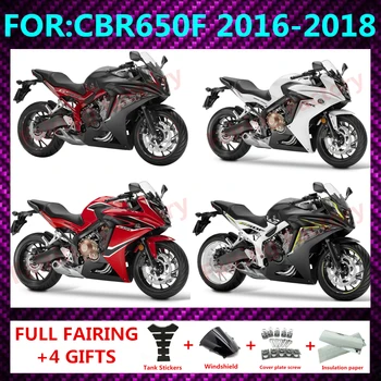 Нов ABS мотоциклет цели обтекатели комплект годни за CBR650F 2016 2017 2018 CBR650 F CBR 650F 16 17 18 Каросерия пълен обтекател zxmt