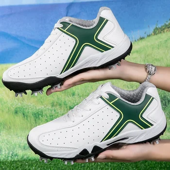 Нови обувки за голф Мъже Жени Маратонки за голф Леки маратонки за ходене Луксозни обувки за фитнес
