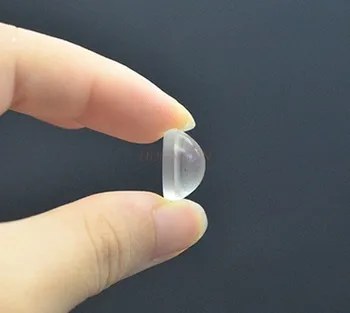 Полусферичен диаметър на обектива 15mm фокусно разстояние 10mm оптично стъкло антирефлексно покритие доведе кондензатор обработка плано-изпъкнал