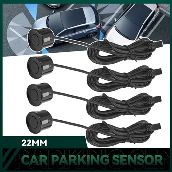  Сензор за паркиране на автомобили за 22 мм сензорен комплект монитор обратна система Сензор за автоматично паркиране Система за индикатор за звуково предупреждение за обратен радар за автомобили