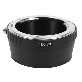 Черен адаптер за обектив Nikon F AI към Fujifilm X Mount Camera Fit Fuji X-E1 DC287