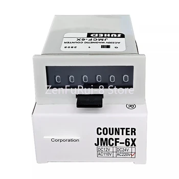  Честотен високоскоростен брояч на импулсни сигнали електромеханичен 24V220 броене индустриална електроника JMCF-6X бита